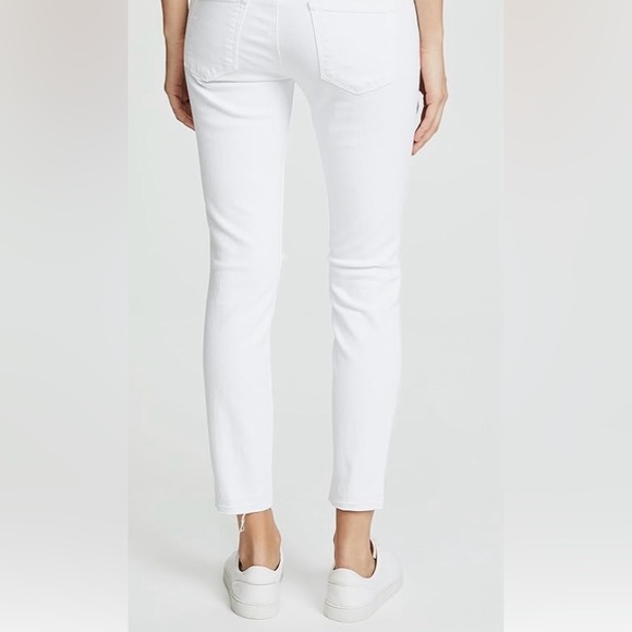 J Brand - Women’s 9326 Cropped Skinny Distressed Jeans (white-size 28) - Picture 7 of 8